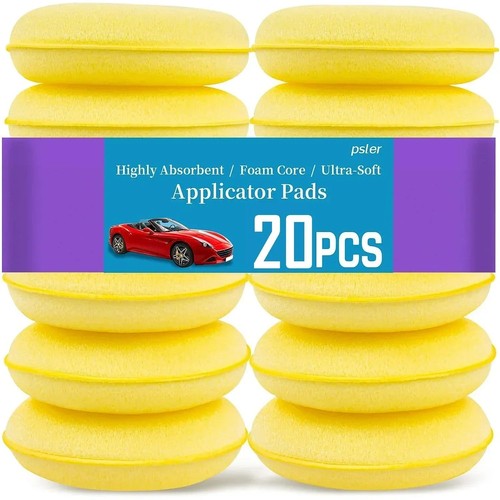 Foam car wax applicator pad - car,