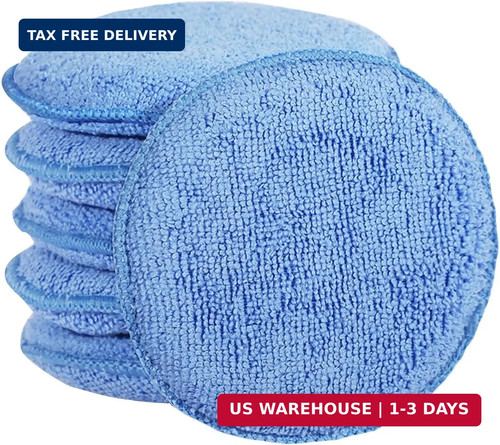Microfiber wax applicator - wax,