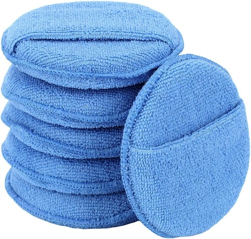 Microfiber wax applicator - wax,