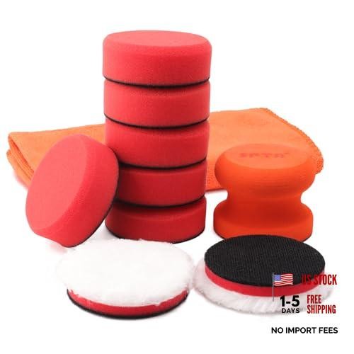 8pcs car wax applicator pads - 8pcs,