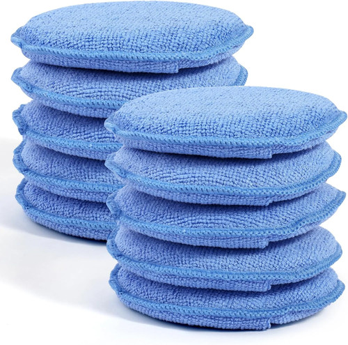 Pack wax applicator pads - 10,