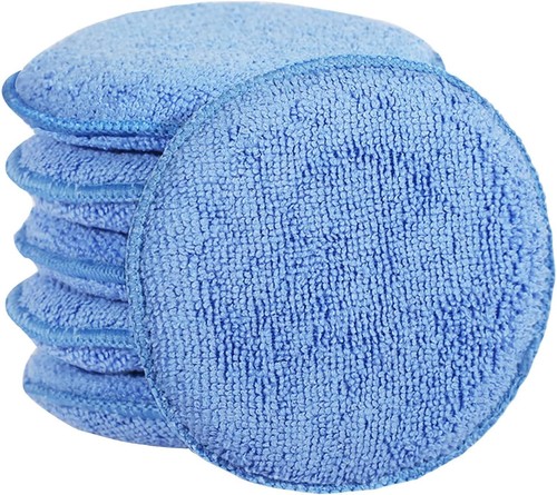 Microfiber wax applicator - microfiber,