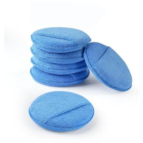 Microfiber wax applicator - wax, pad