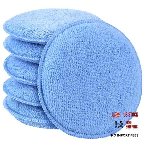 Blue car wax - pad,