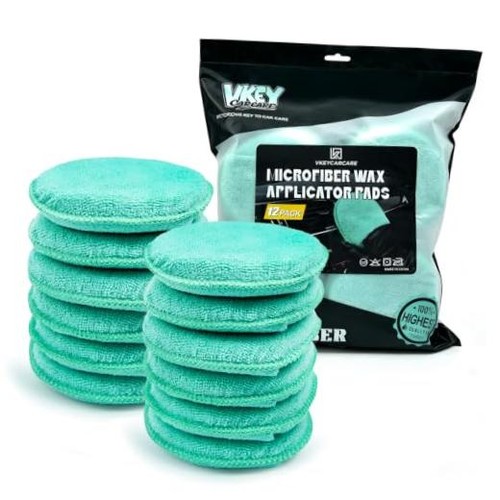Pack car wax applicator - 12, pad