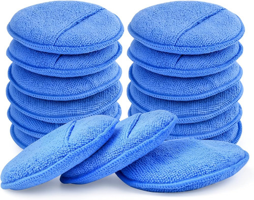 Microfiber wax applicator - wax,