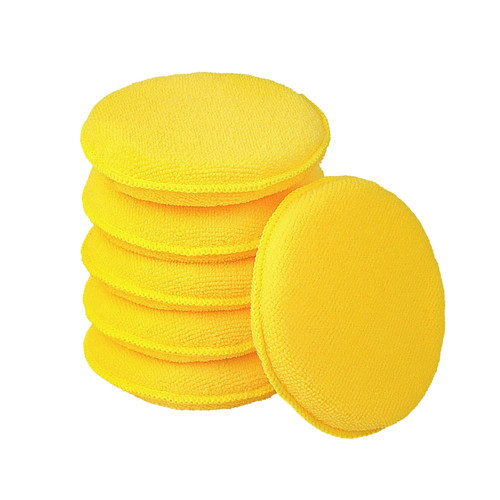 Microfiber wax applicator - wax,