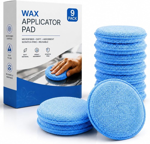 Pack car wax applicator - 9,