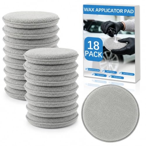 Pack car wax - wax, pad