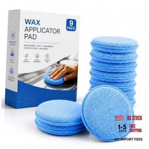 Pack car wax applicator - car, pad