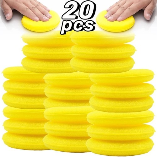 Foam car wax applicator - foam, pad